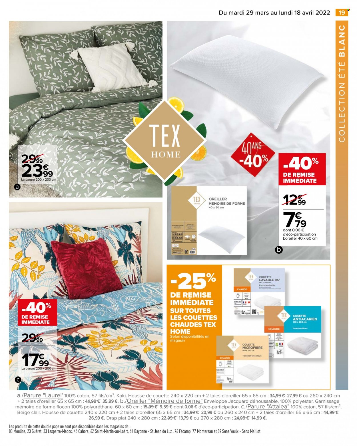 Catalogue Carrefour Hypermarchés - 29/03/2022 - 18/04/2022. Page 19