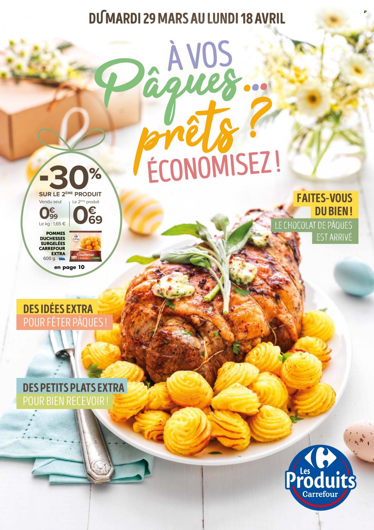 Catalogue Carrefour Hypermarchés - 29/03/2022 - 18/04/2022. Page 1