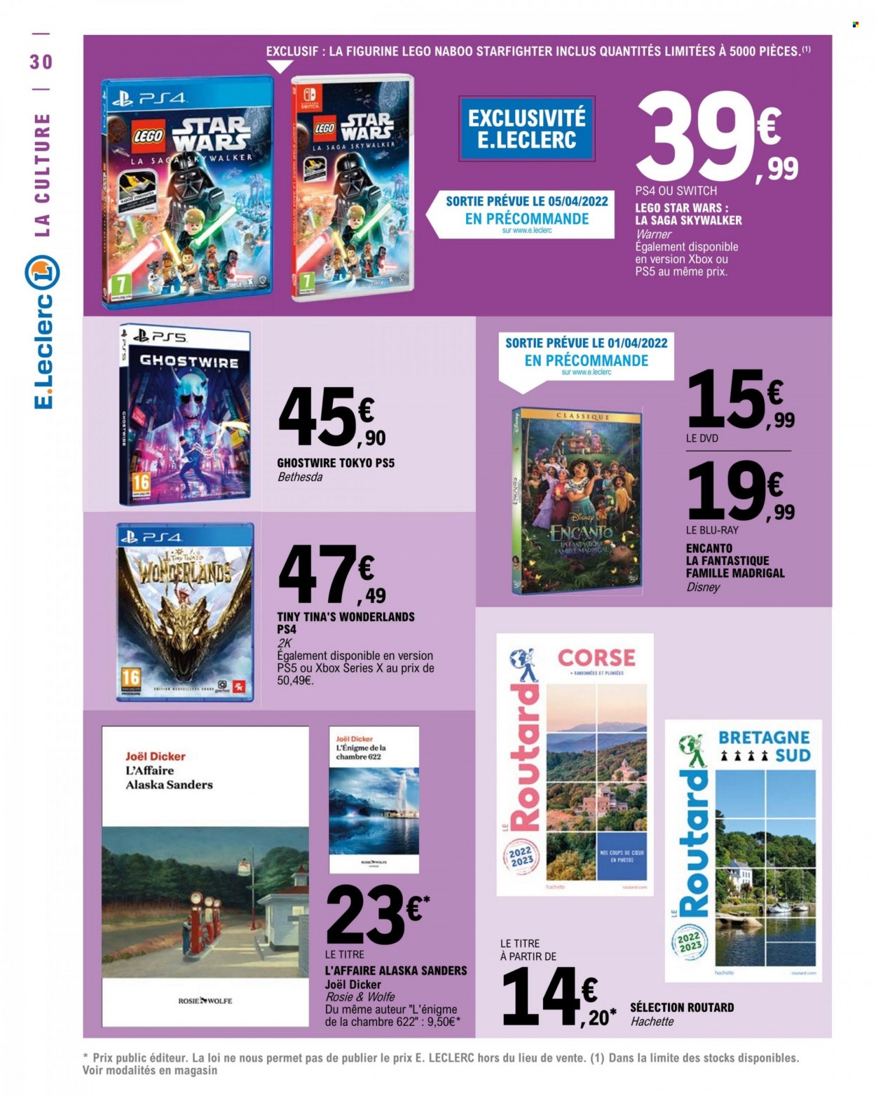 Catalogue E.Leclerc - 29/03/2022 - 09/04/2022. Page 30