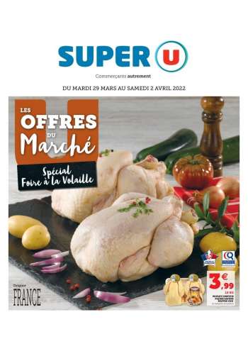 Catalogue SUPER U - 29/03/2022 - 02/04/2022.