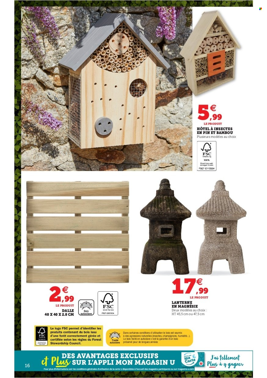Catalogue SUPER U - 29/03/2022 - 09/04/2022. Page 16