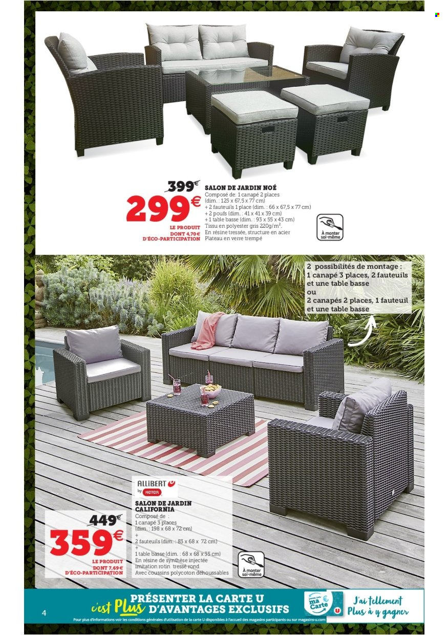 Catalogue SUPER U - 29/03/2022 - 23/04/2022. Page 4