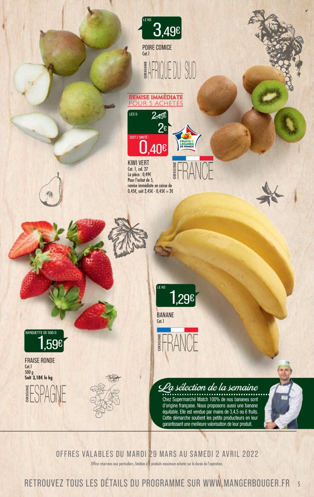 Catalogue Supermarché Match - 29/03/2022 - 03/04/2022. Page 5