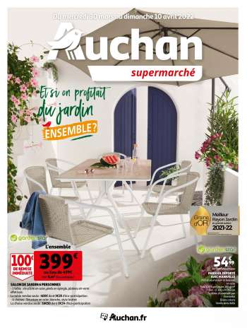 Catalogue Auchan - 30/03/2022 - 10/04/2022.