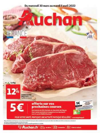 Catalogue Auchan - 30/03/2022 - 05/04/2022.