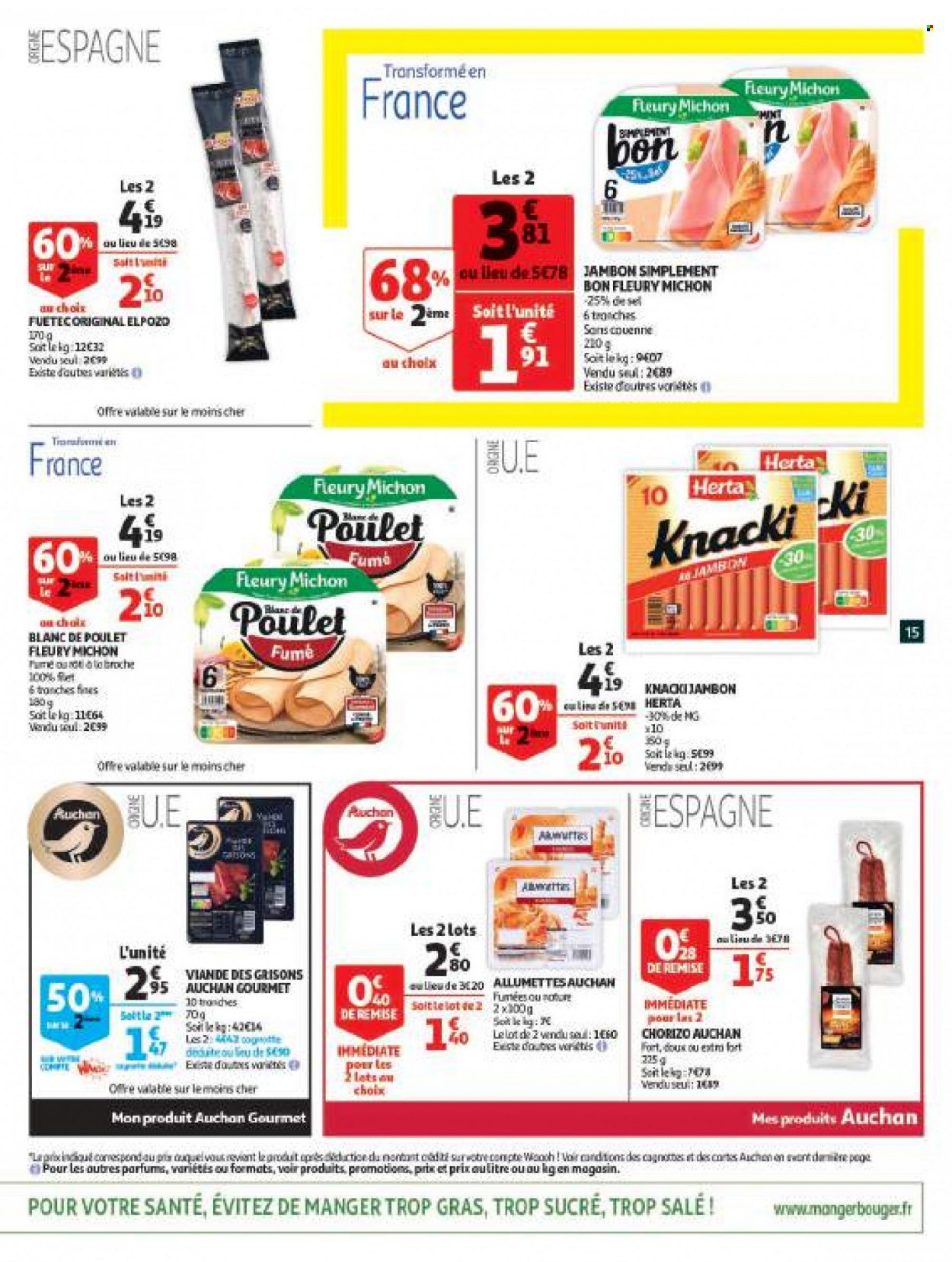 Catalogue Auchan - 30/03/2022 - 05/04/2022. Page 15