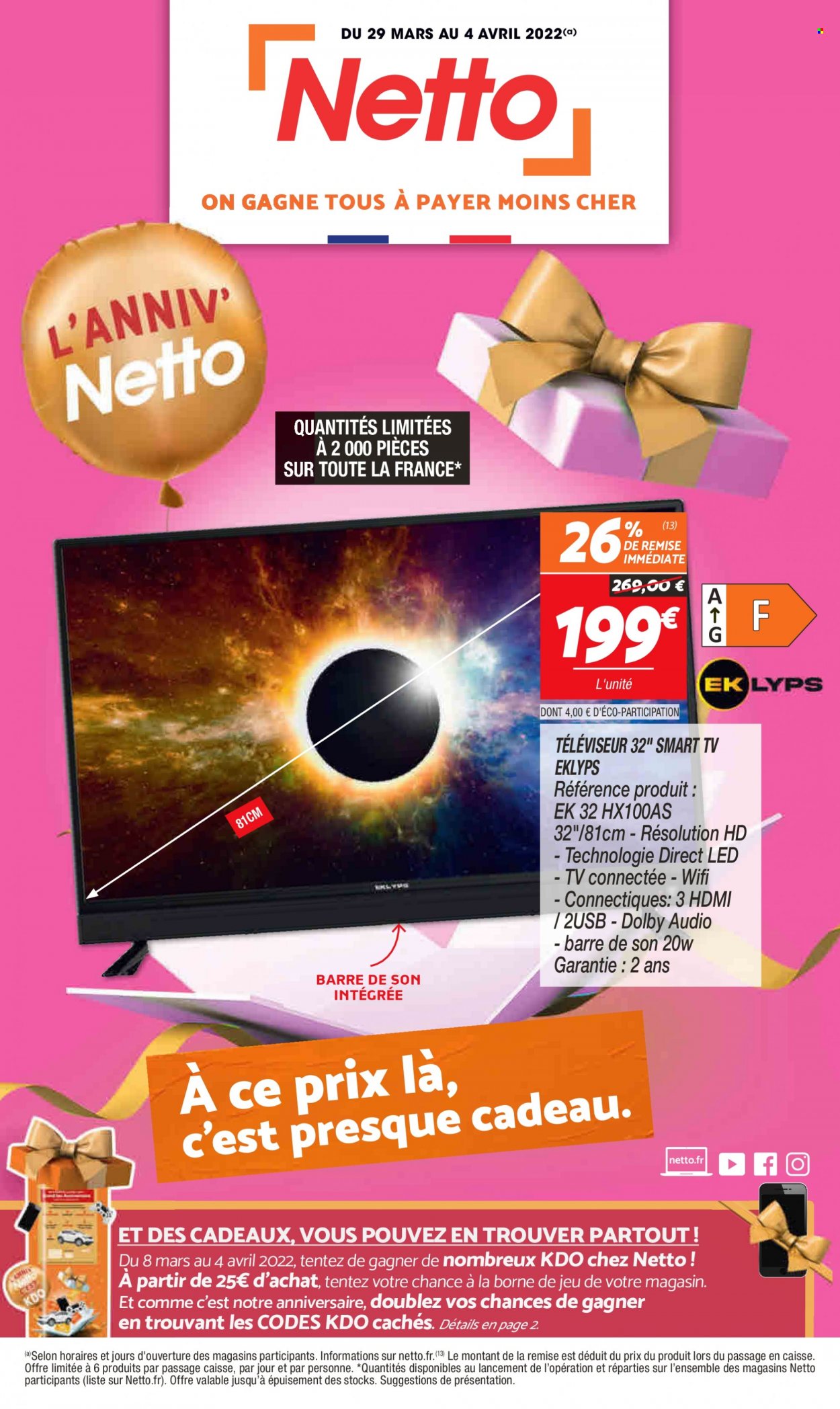 Catalogue Netto - 29/03/2022 - 04/04/2022. Page 1