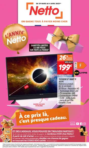 Catalogue Netto - 29/03/2022 - 04/04/2022.