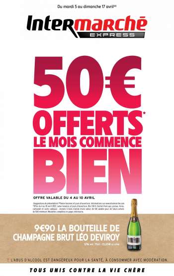 Catalogue Intermarché Express - 05/04/2022 - 17/04/2022.