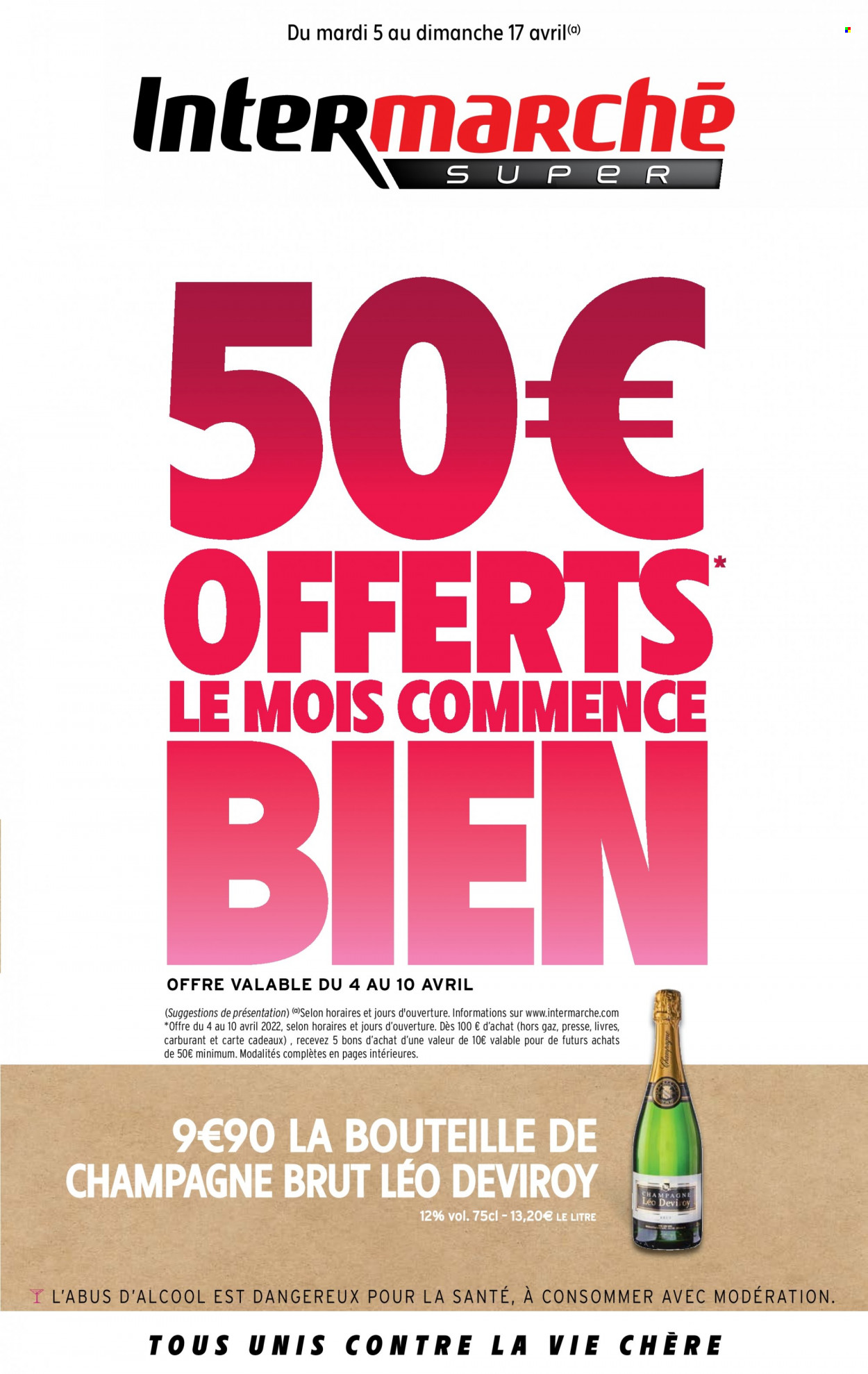 Catalogue Intermarché Super - 05/04/2022 - 17/04/2022. Page 1