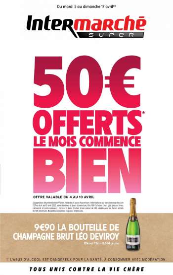 Catalogue Intermarché Super - 05/04/2022 - 17/04/2022.