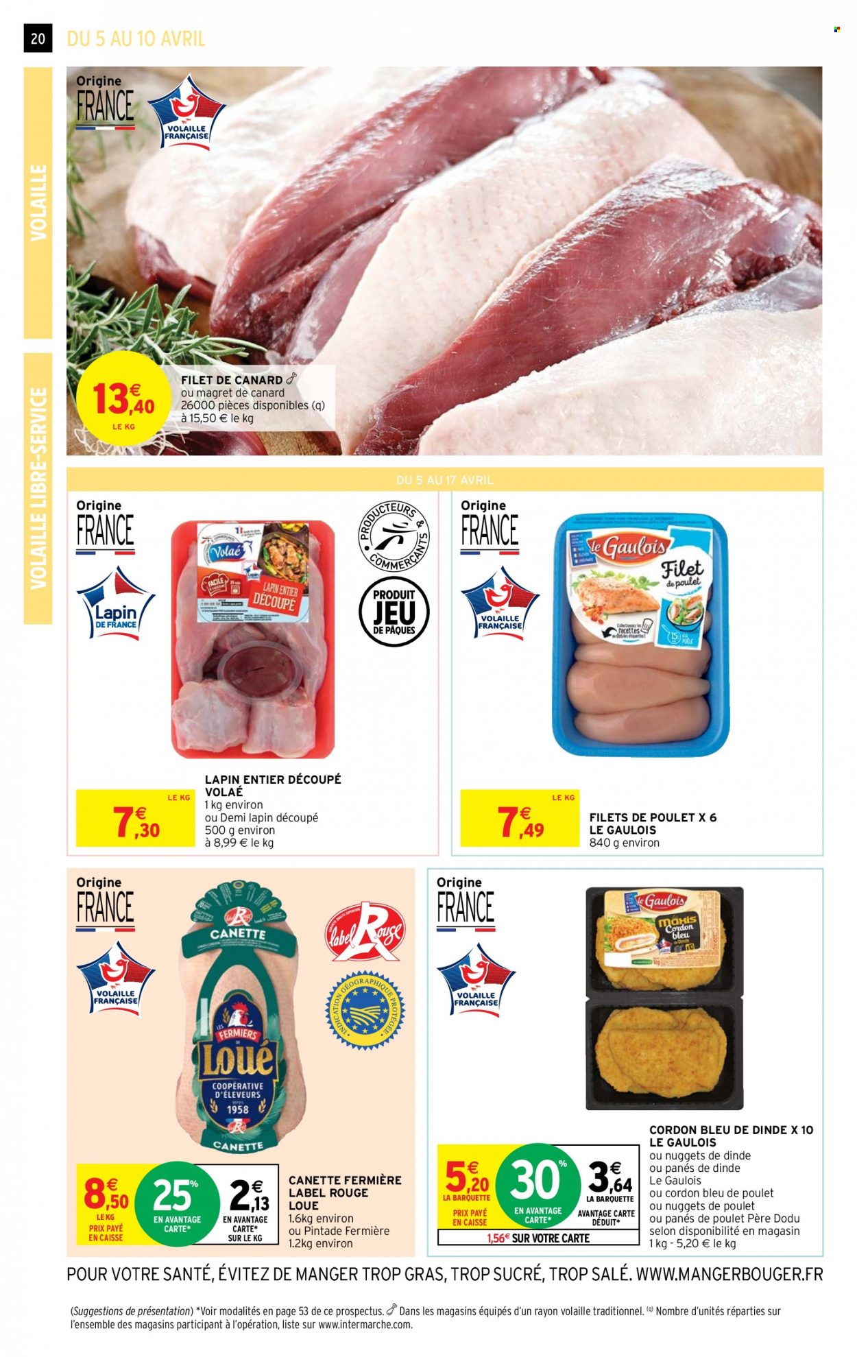 Catalogue Intermarché Super - 05/04/2022 - 17/04/2022. Page 20
