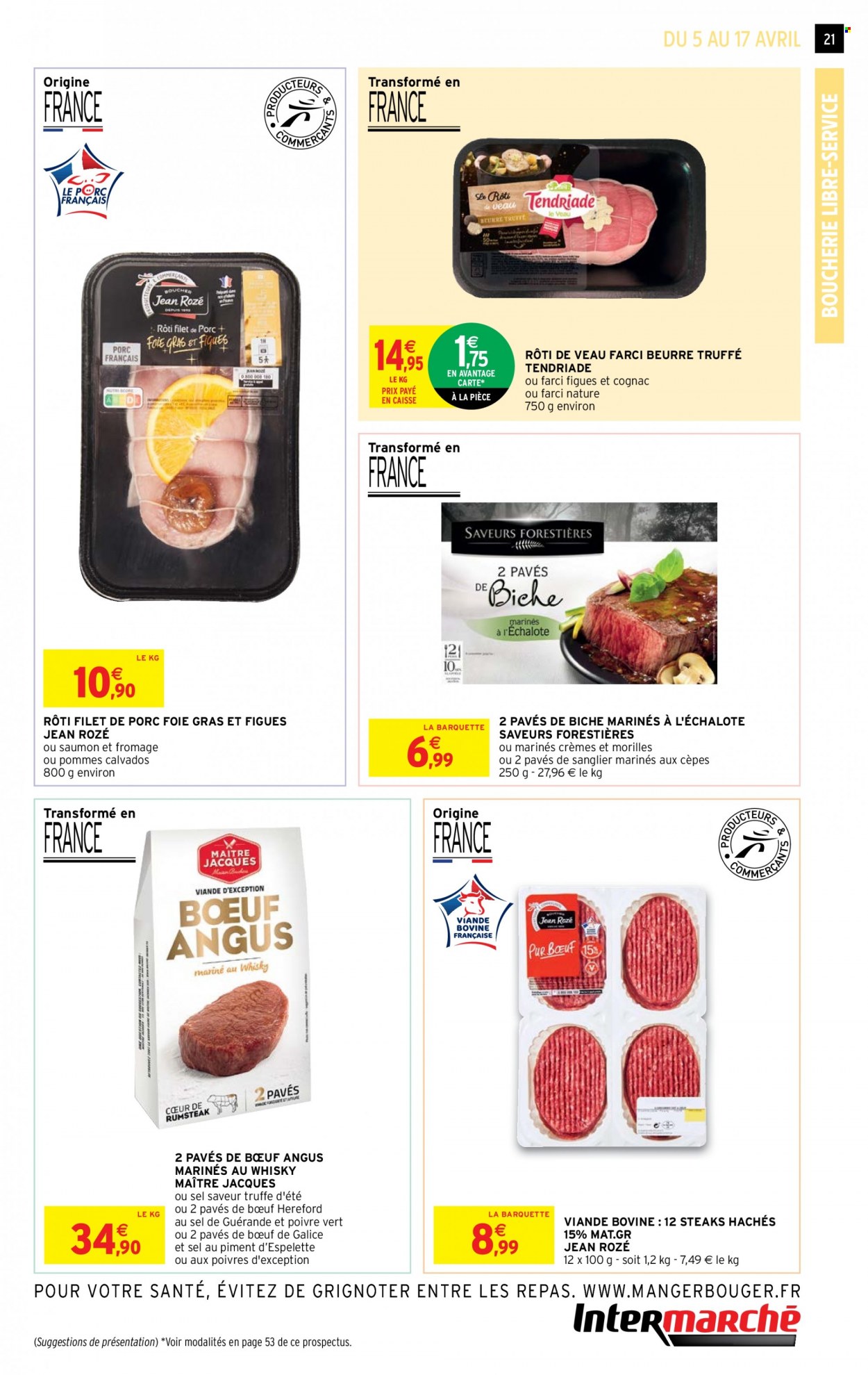 Catalogue Intermarché Super - 05/04/2022 - 17/04/2022. Page 21