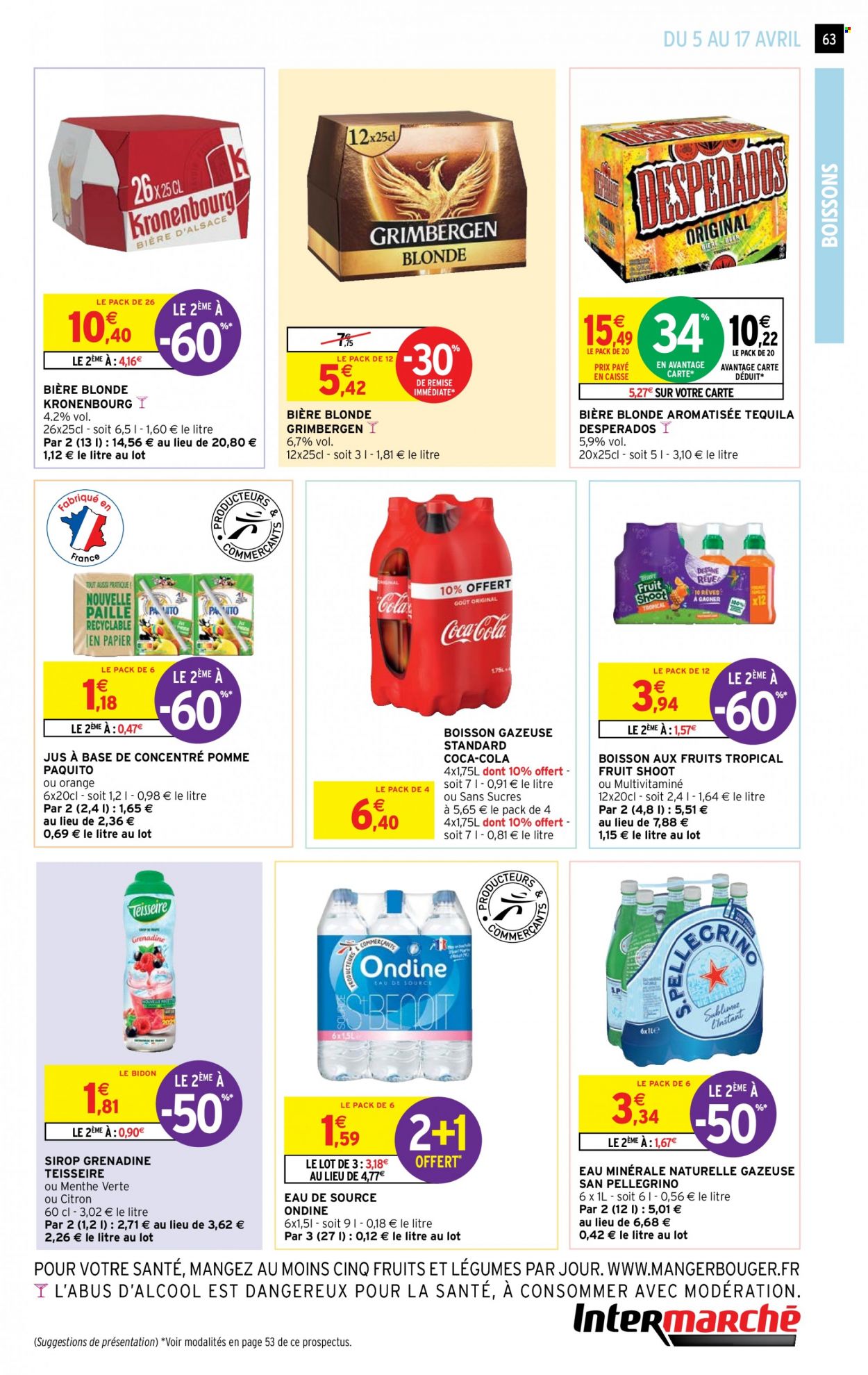 Catalogue Intermarché Super - 05/04/2022 - 17/04/2022. Page 63