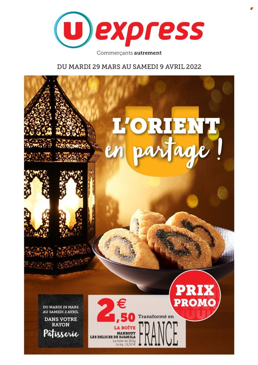 Catalogue U express - 29/03/2022 - 09/04/2022. Page 1