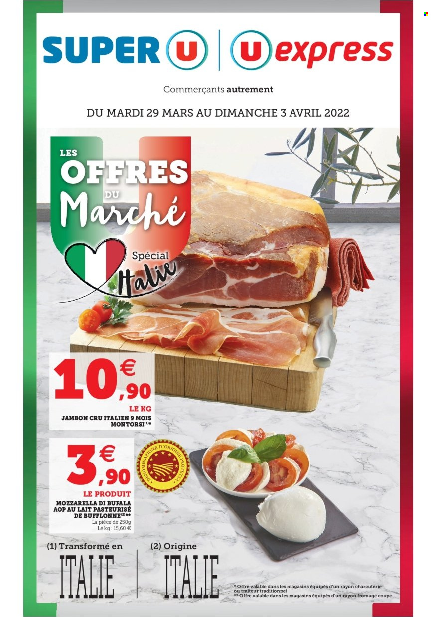 Catalogue Magasins U - 29/03/2022 - 03/04/2022. Page 1