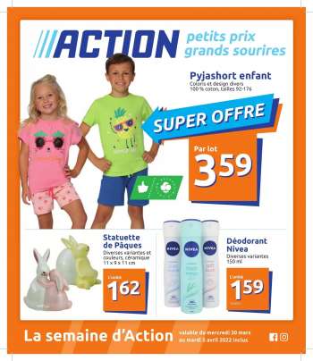 Catalogue Action - 30/03/2022 - 05/04/2022.