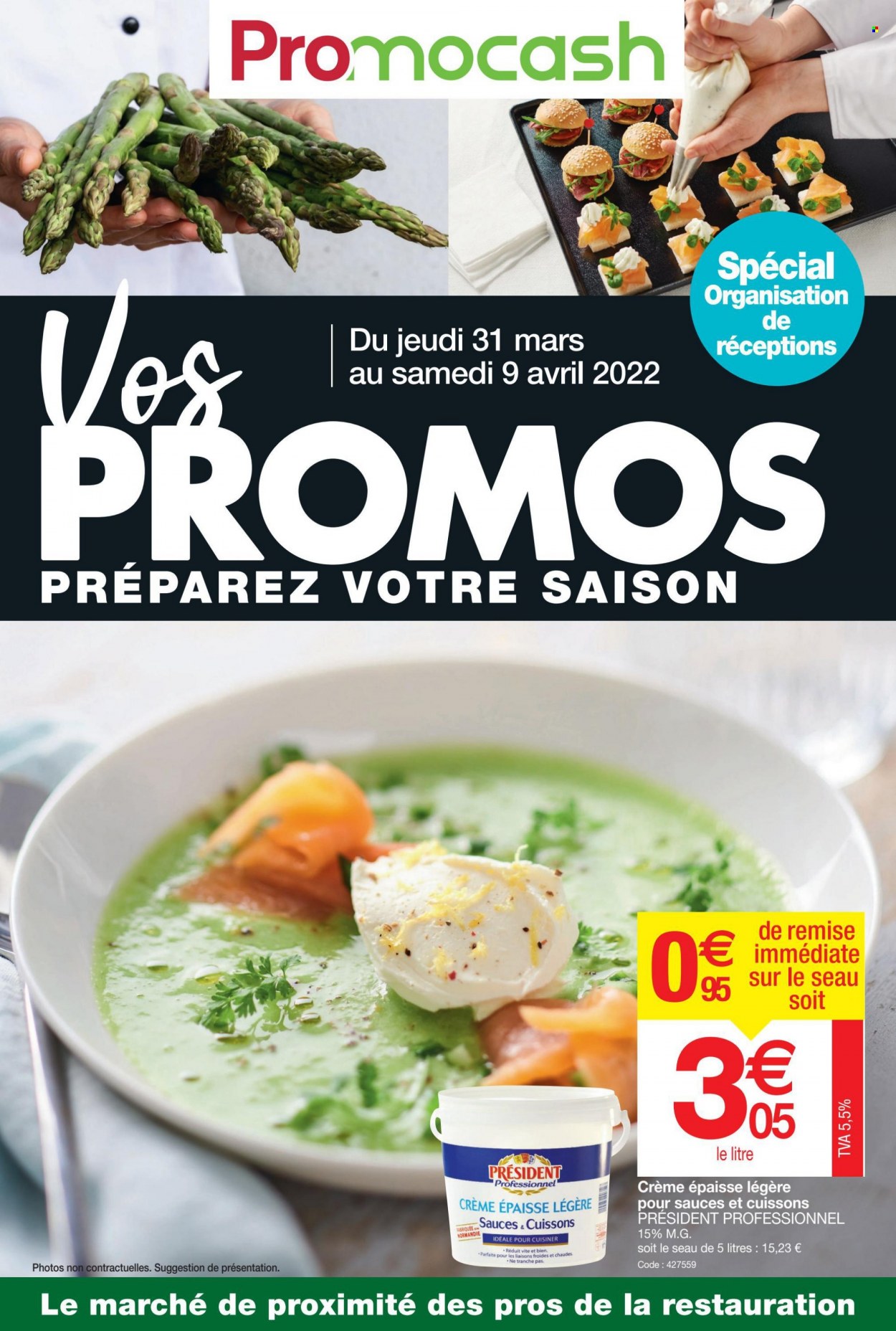 Catalogue Promocash - 31/03/2022 - 09/04/2022. Page 1