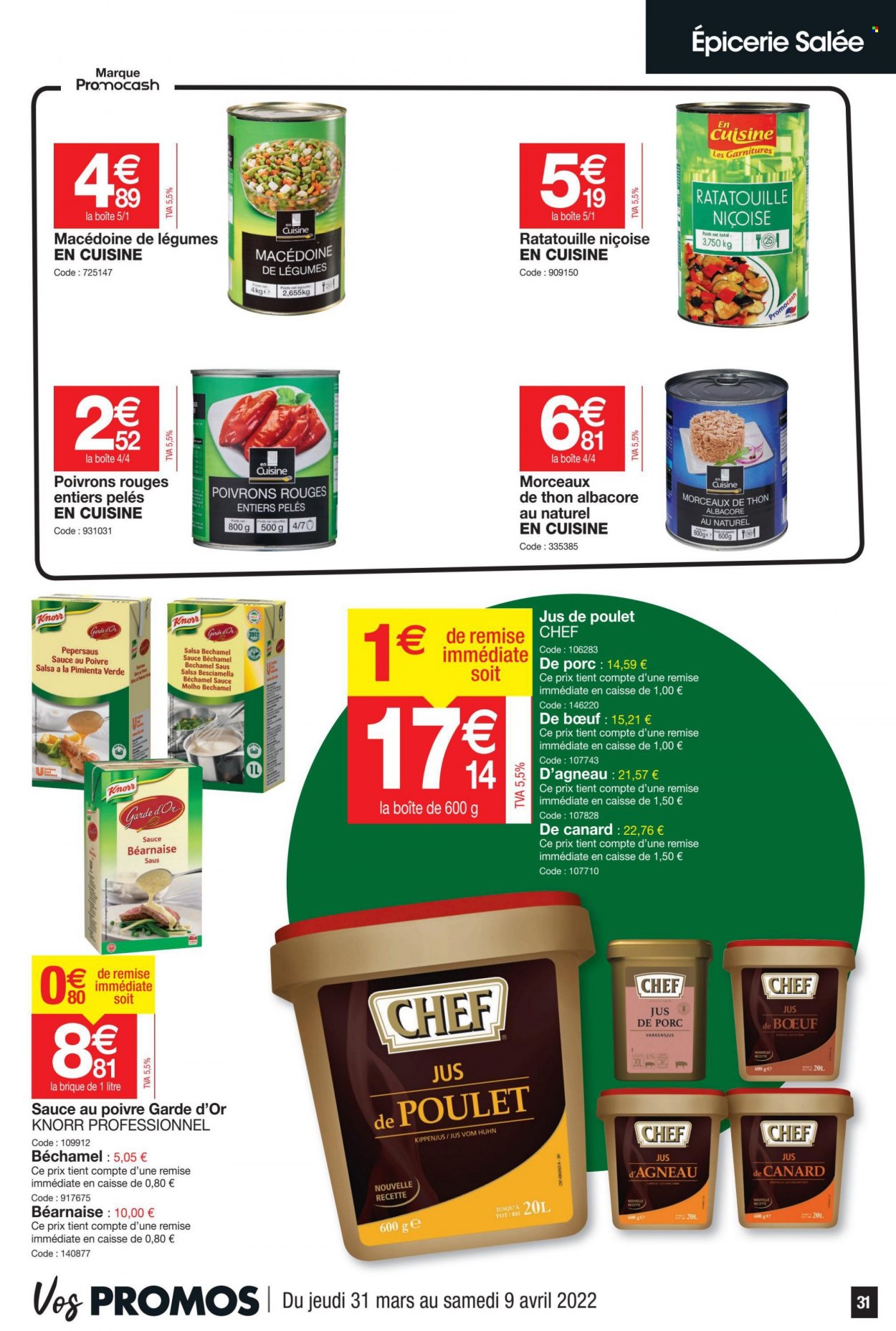 Catalogue Promocash - 31/03/2022 - 09/04/2022. Page 31