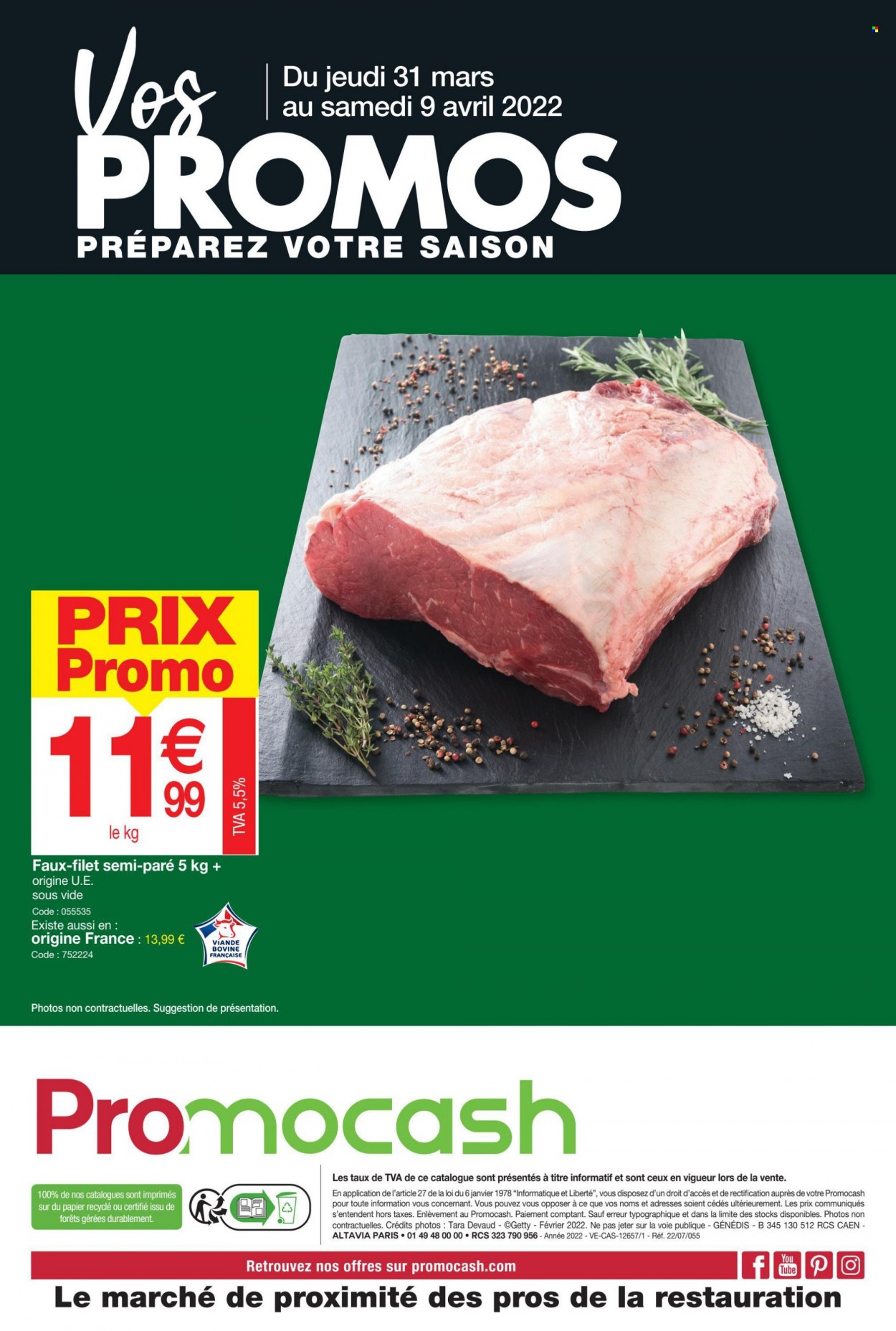 Catalogue Promocash - 31/03/2022 - 09/04/2022. Page 56