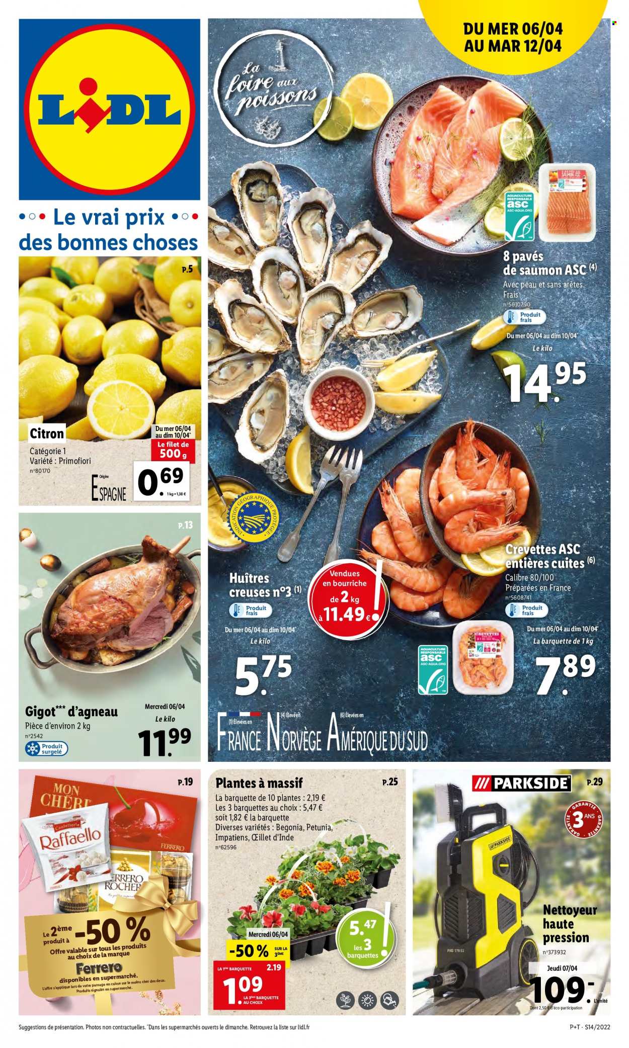 Catalogue Lidl - 06/04/2022 - 12/04/2022. Page 1