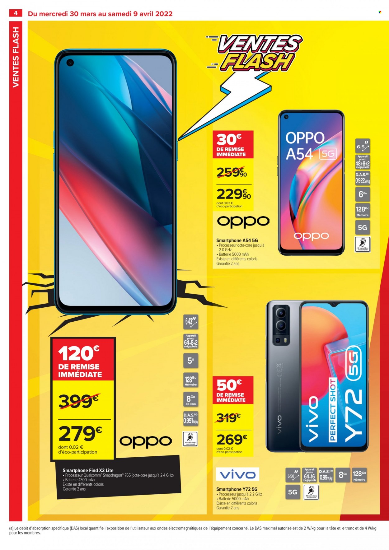 Catalogue Carrefour Hypermarchés - 30/03/2022 - 09/04/2022. Page 4