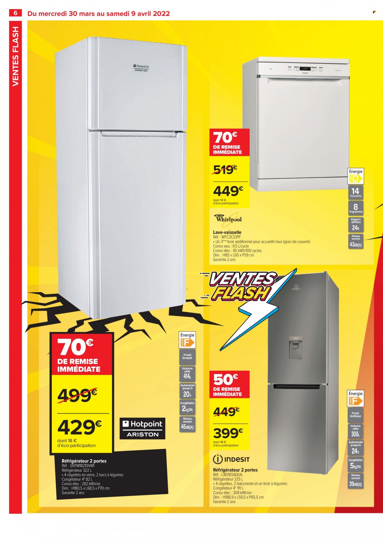 Catalogue Carrefour Hypermarchés - 30/03/2022 - 09/04/2022. Page 6