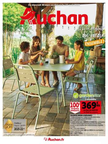 Catalogue Auchan - 30/03/2022 - 10/04/2022.
