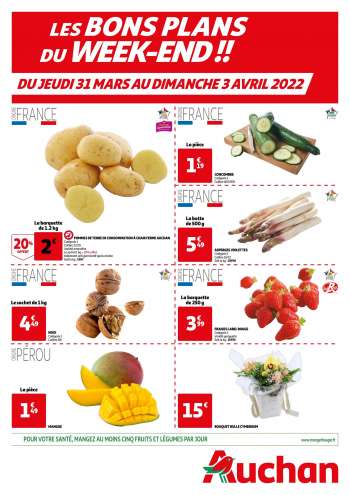 Catalogue Auchan - 31/03/2022 - 03/04/2022.