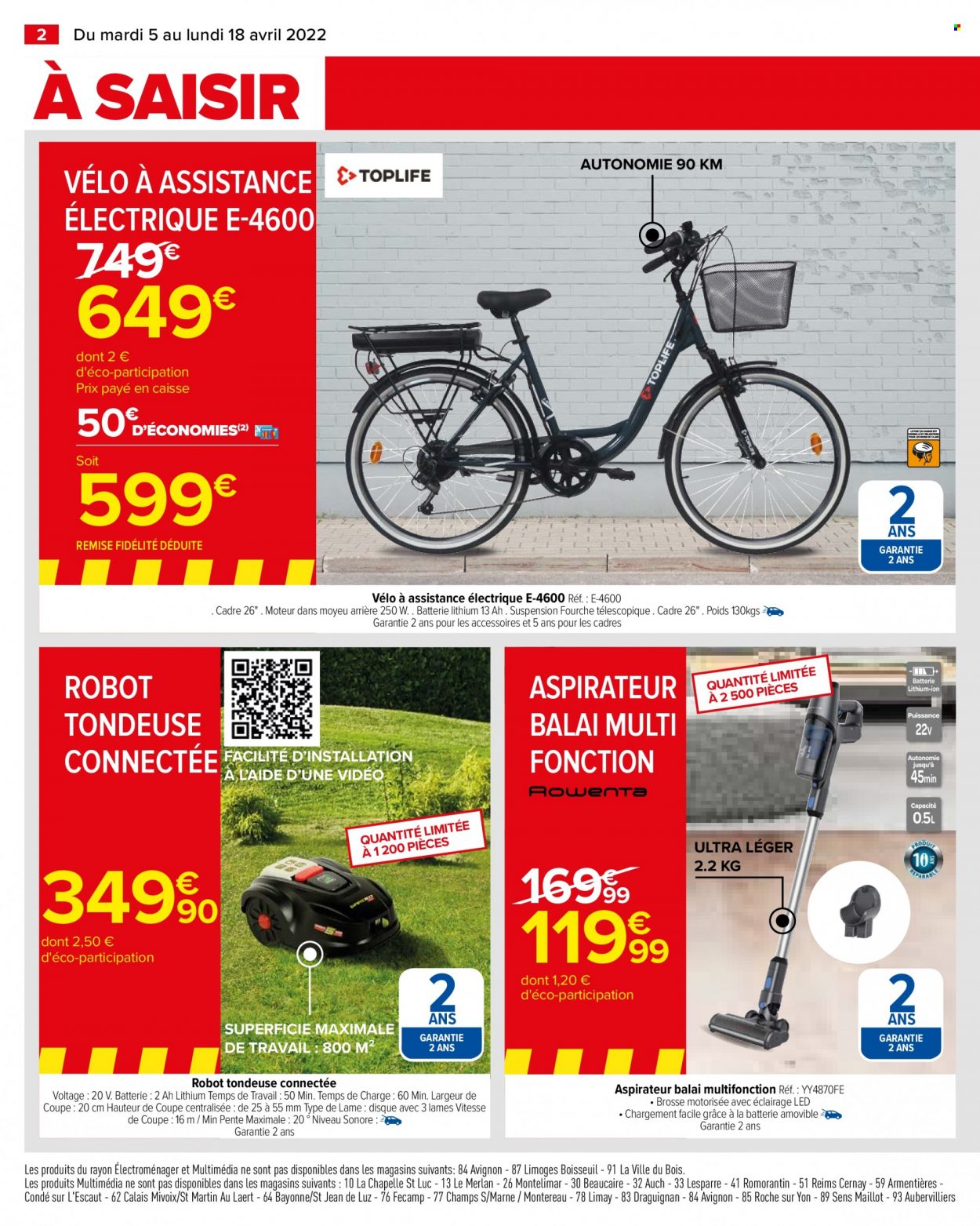 Catalogue Carrefour Hypermarchés - 05/04/2022 - 18/04/2022. Page 4