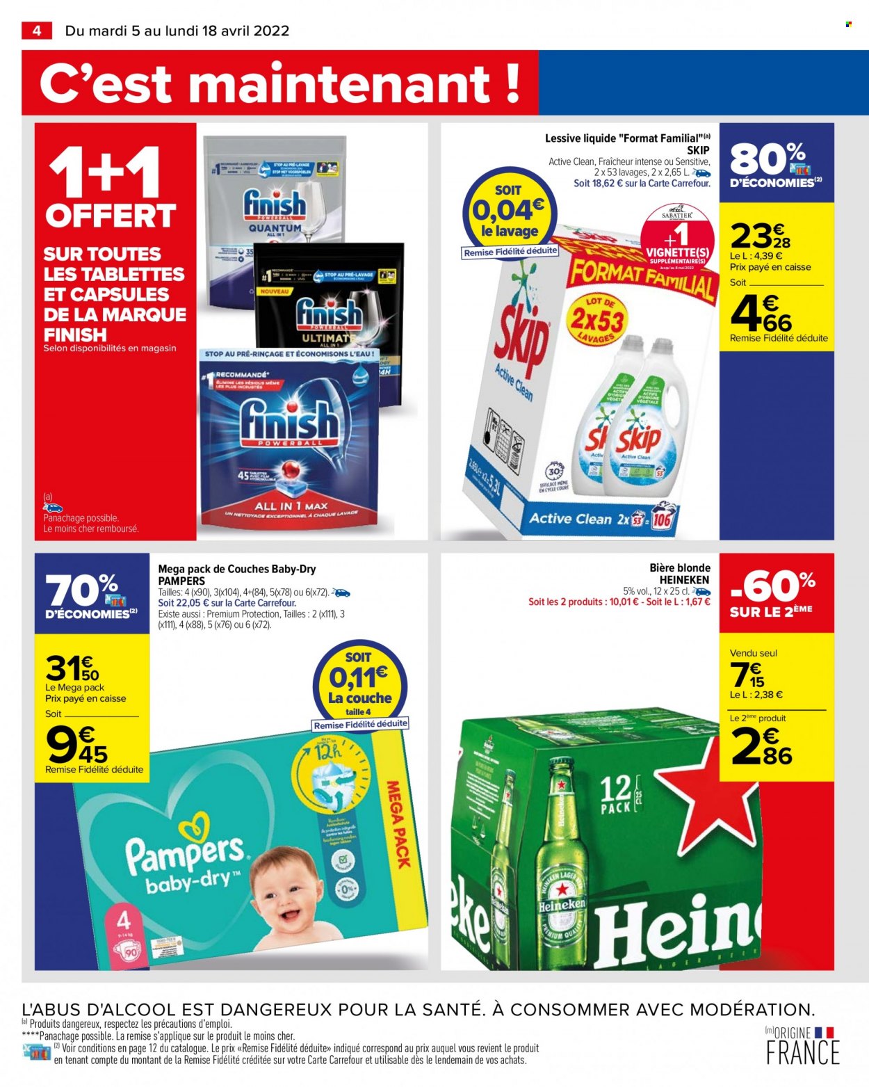 Catalogue Carrefour Hypermarchés - 05/04/2022 - 18/04/2022. Page 6
