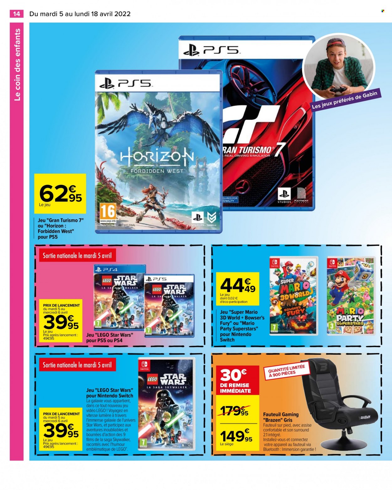 Catalogue Carrefour Hypermarchés - 05/04/2022 - 18/04/2022. Page 17