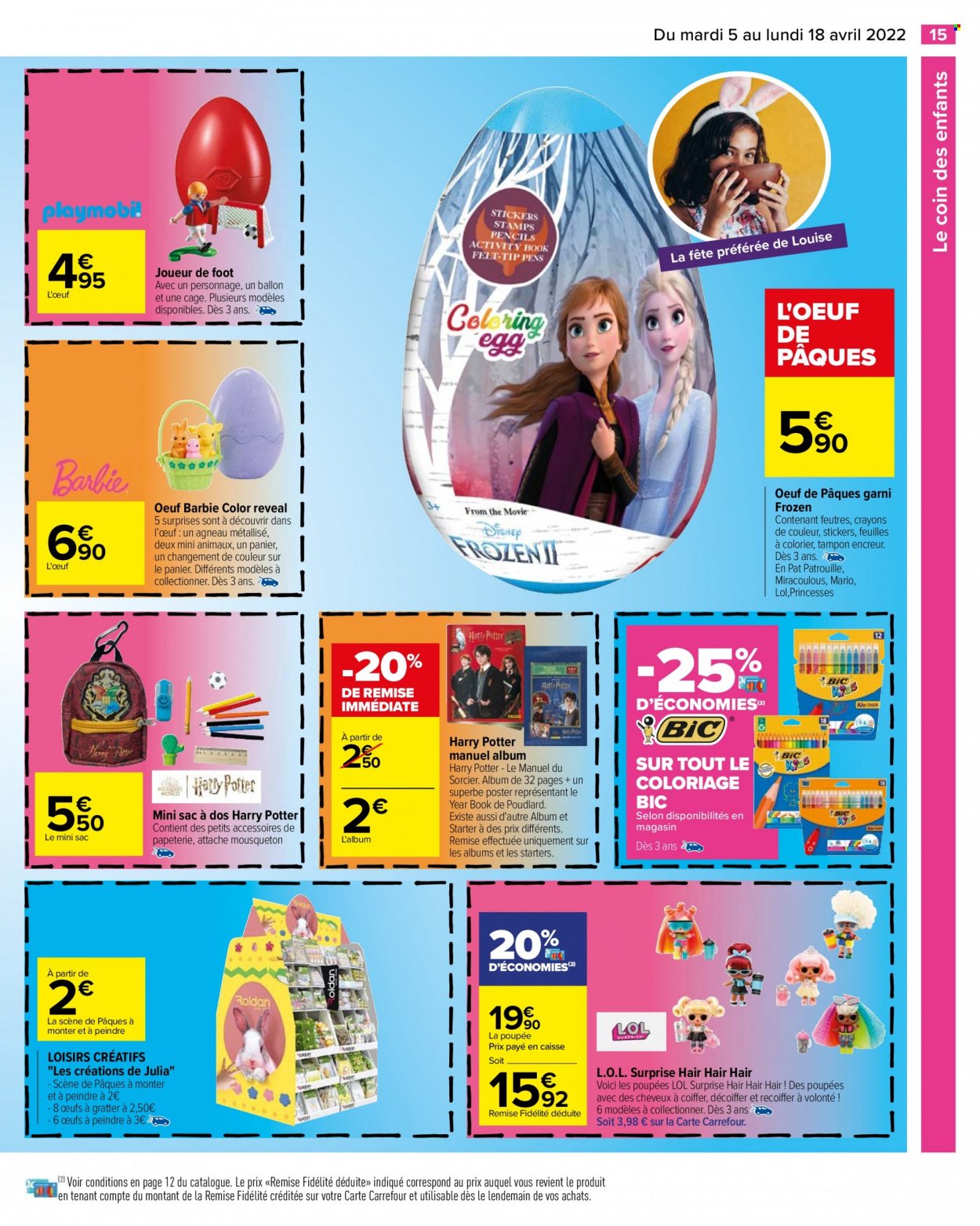 Catalogue Carrefour Hypermarchés - 05/04/2022 - 18/04/2022. Page 18