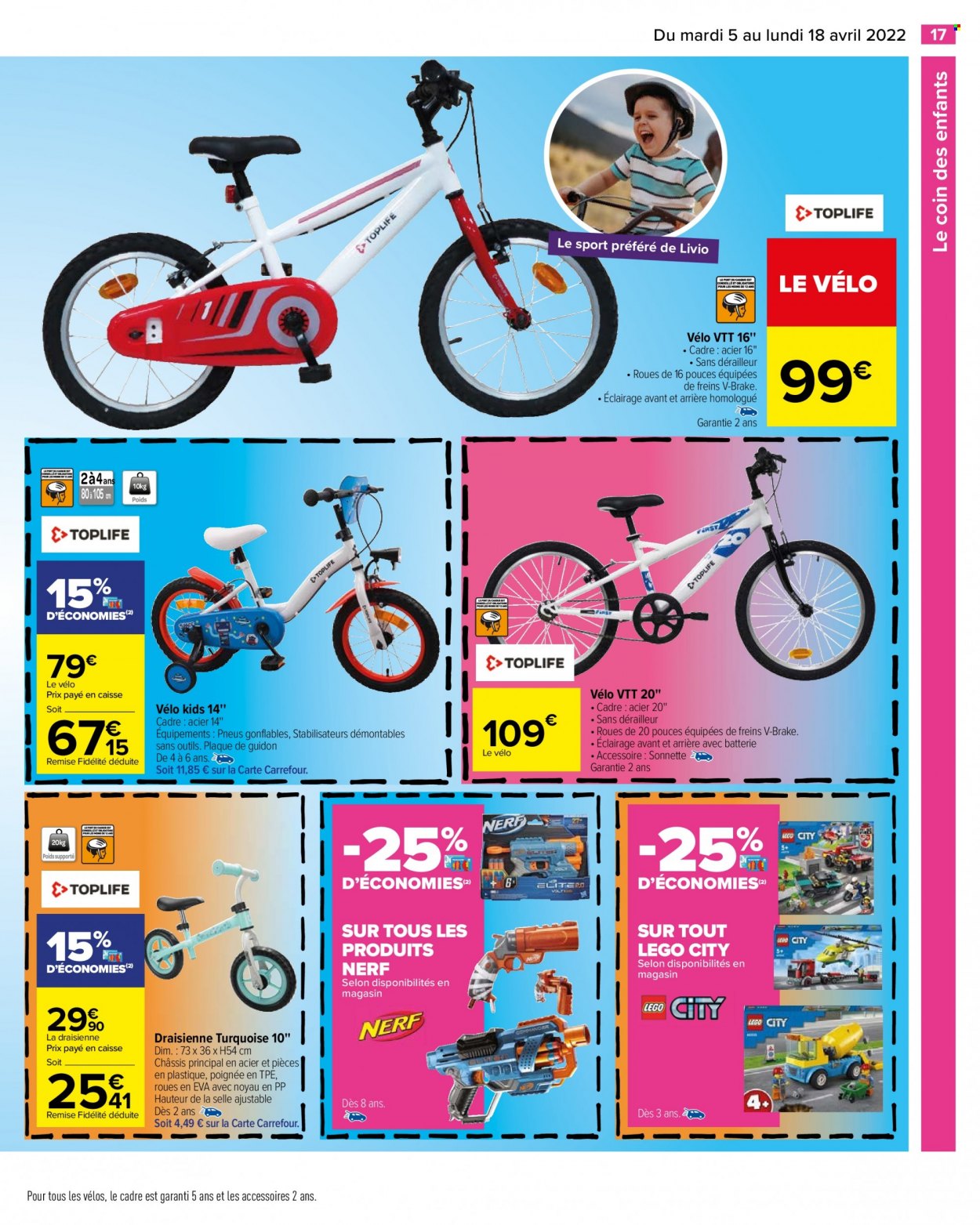 Catalogue Carrefour Hypermarchés - 05/04/2022 - 18/04/2022. Page 20