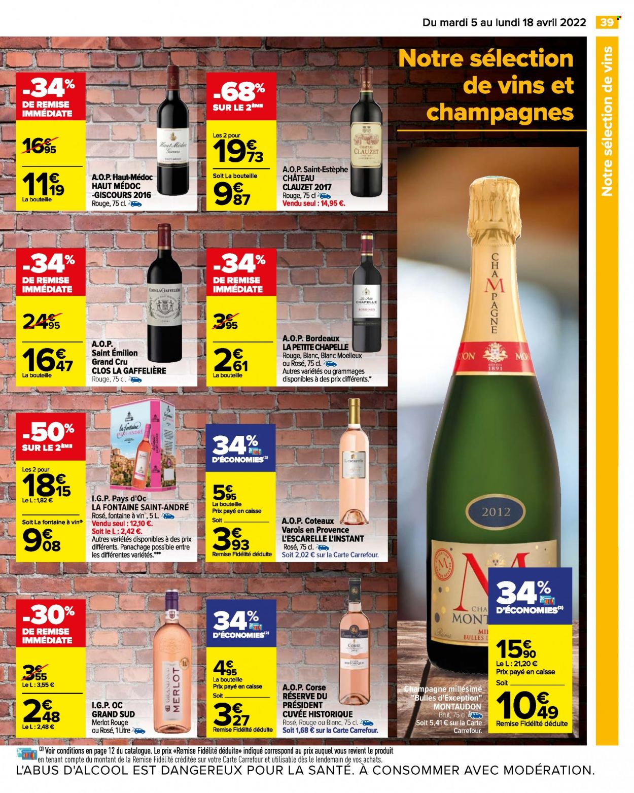 Catalogue Carrefour Hypermarchés - 05/04/2022 - 18/04/2022. Page 42