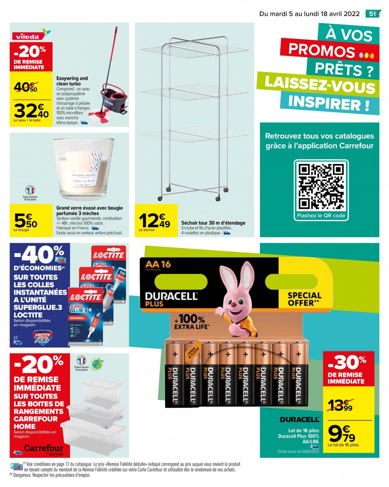 Catalogue Carrefour Hypermarchés - 05/04/2022 - 18/04/2022. Page 54