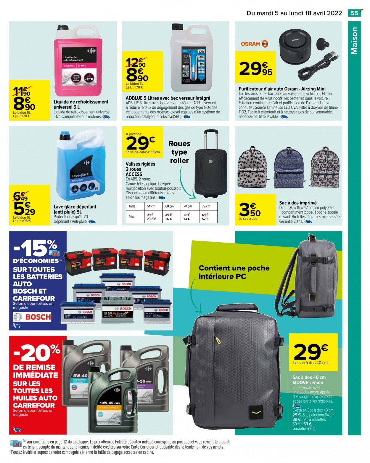 Catalogue Carrefour Hypermarchés - 05/04/2022 - 18/04/2022. Page 58