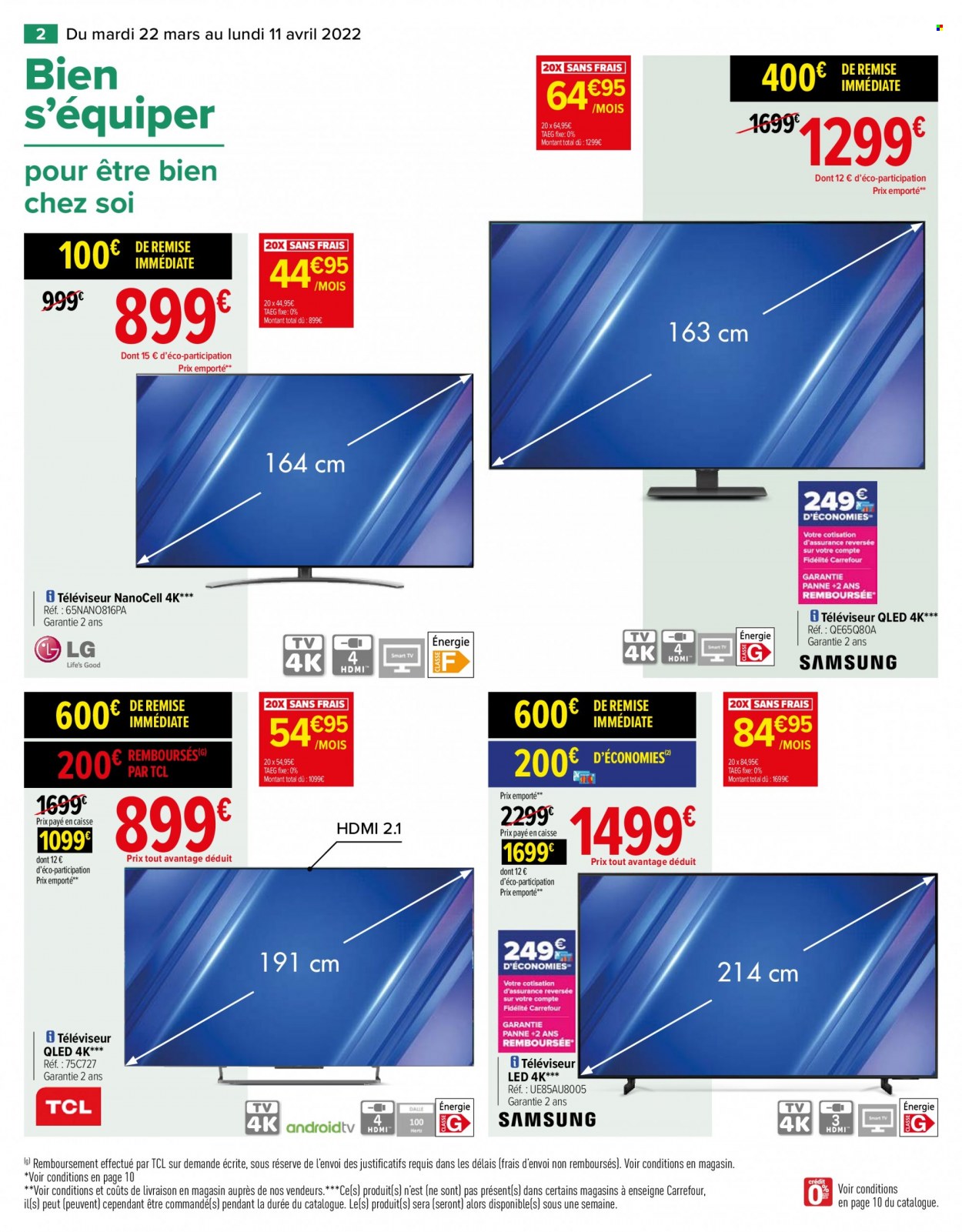 Catalogue Carrefour Hypermarchés - 22/03/2022 - 11/04/2022. Page 2