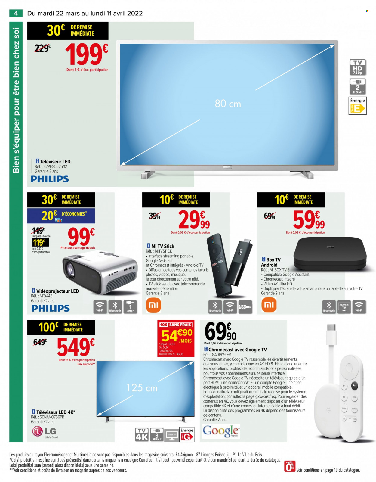 Catalogue Carrefour Hypermarchés - 22/03/2022 - 11/04/2022. Page 4