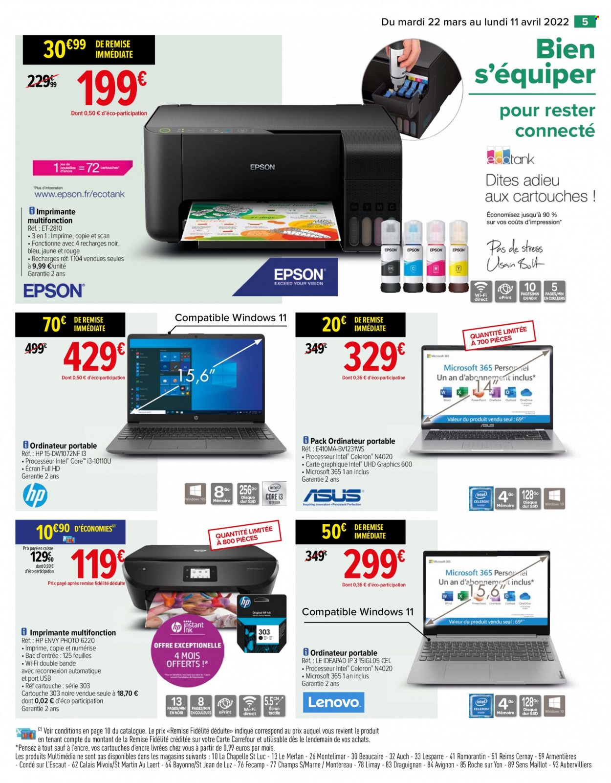 Catalogue Carrefour Hypermarchés - 22/03/2022 - 11/04/2022. Page 5