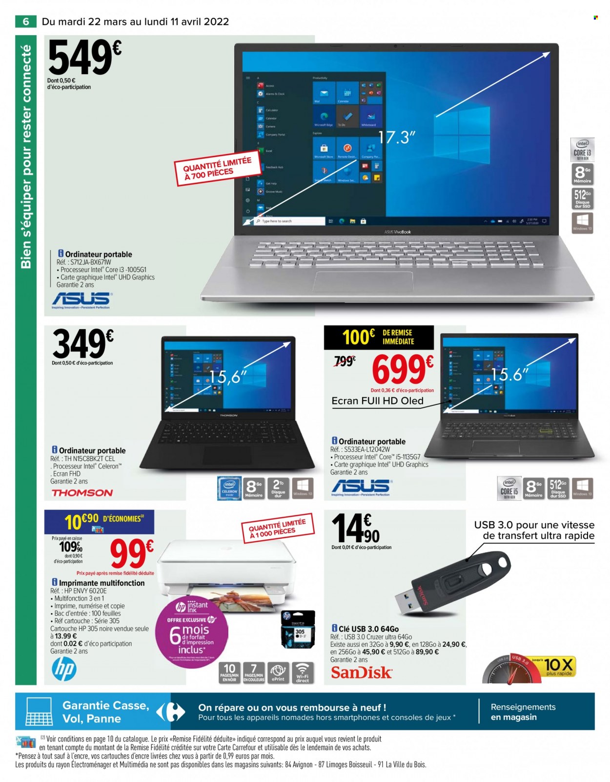 Catalogue Carrefour Hypermarchés - 22/03/2022 - 11/04/2022. Page 6