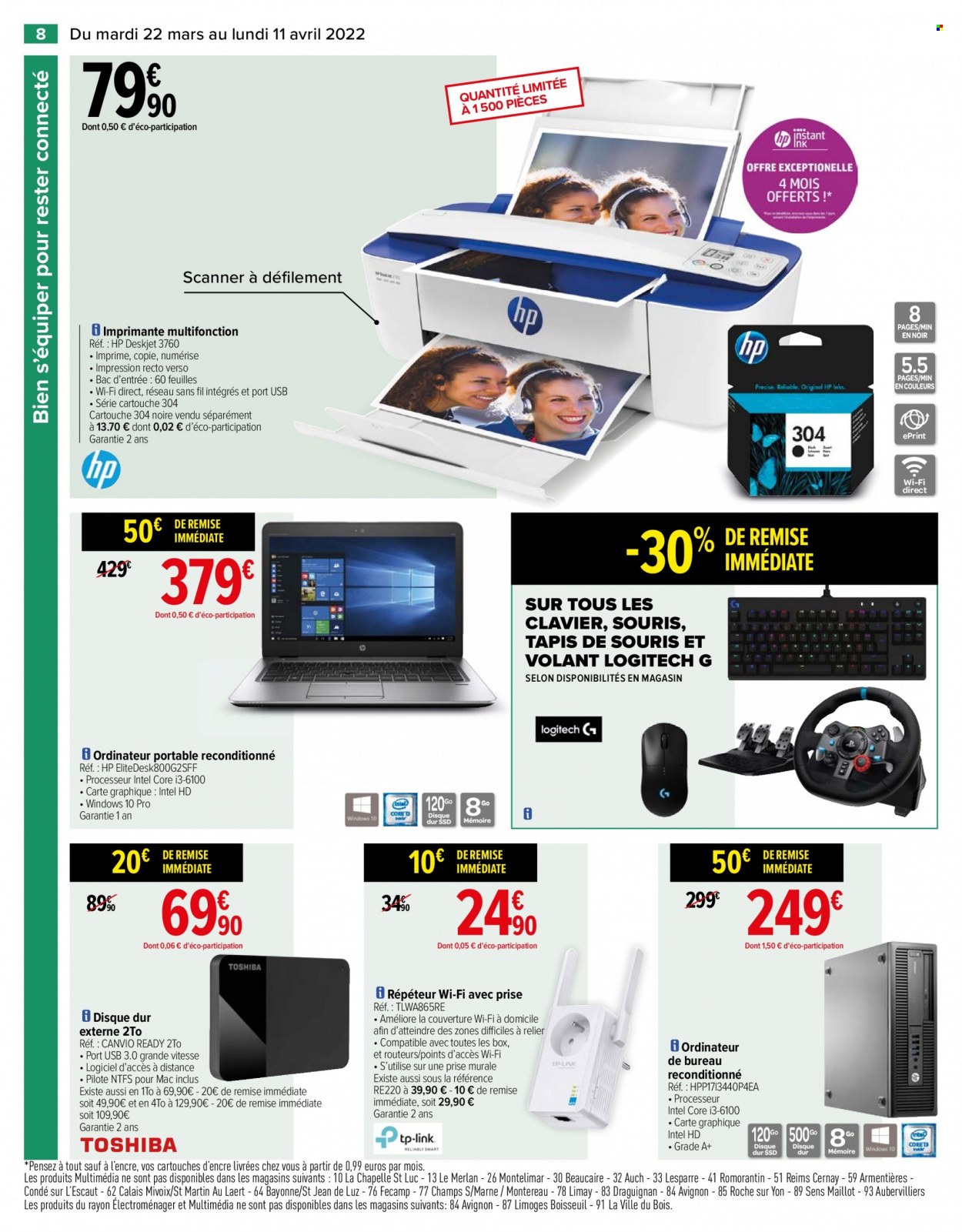Catalogue Carrefour Hypermarchés - 22/03/2022 - 11/04/2022. Page 8