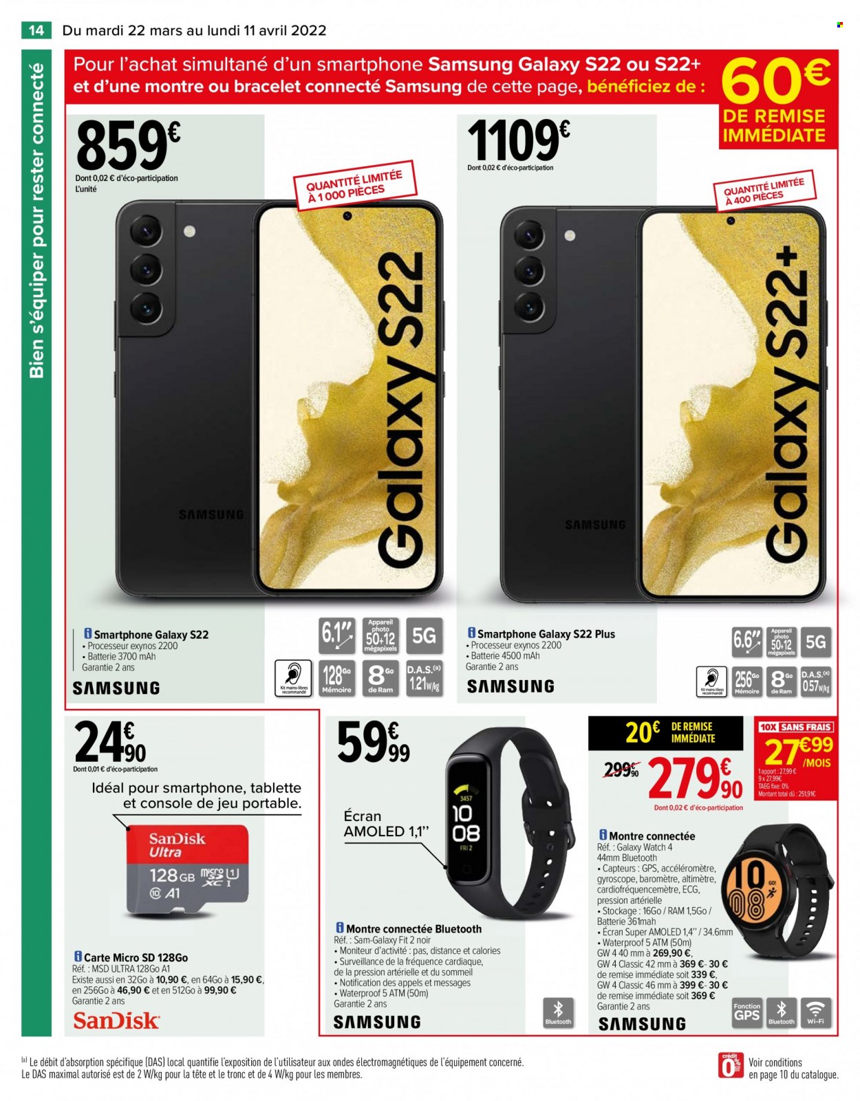 Catalogue Carrefour Hypermarchés - 22/03/2022 - 11/04/2022. Page 14