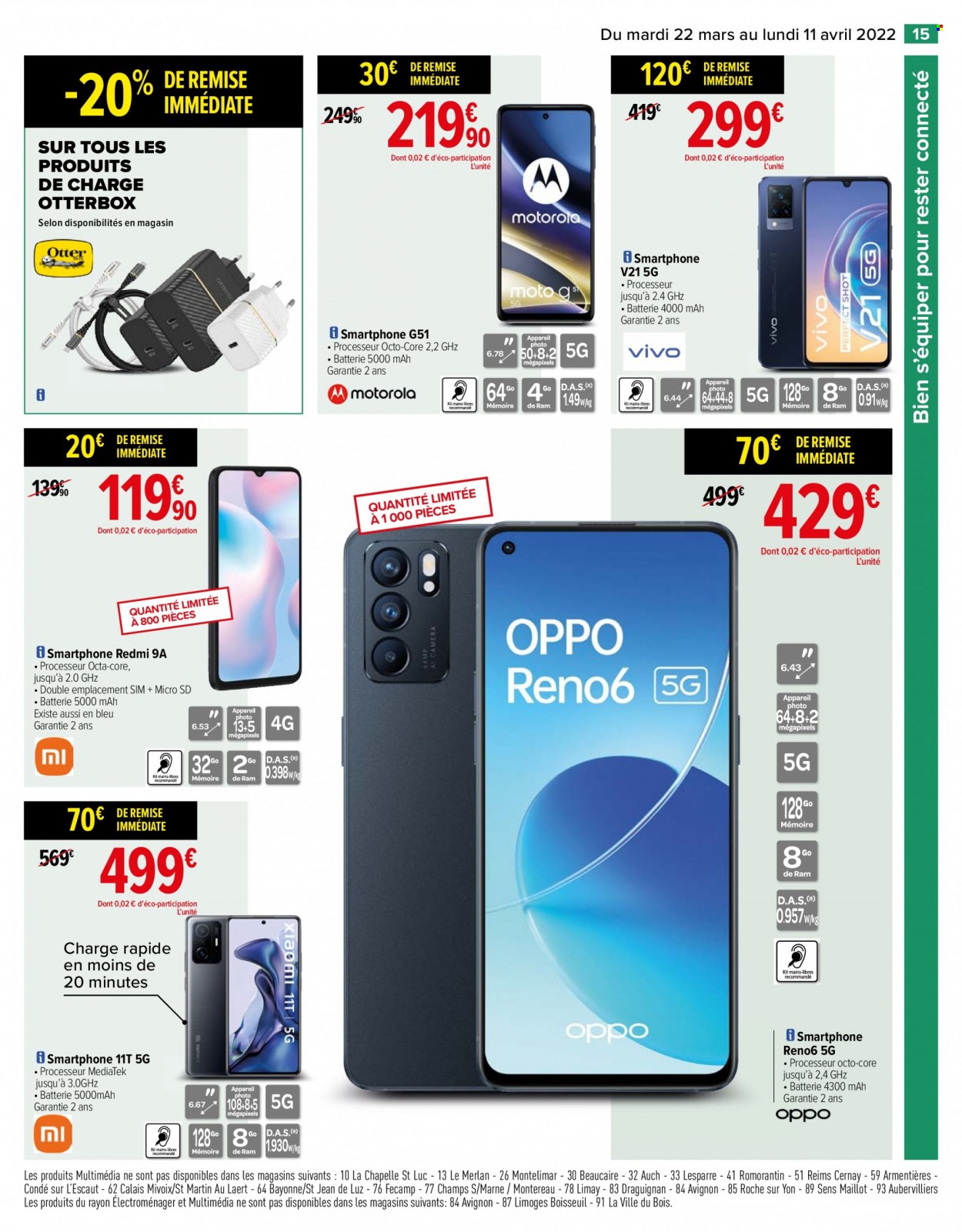 Catalogue Carrefour Hypermarchés - 22/03/2022 - 11/04/2022. Page 15