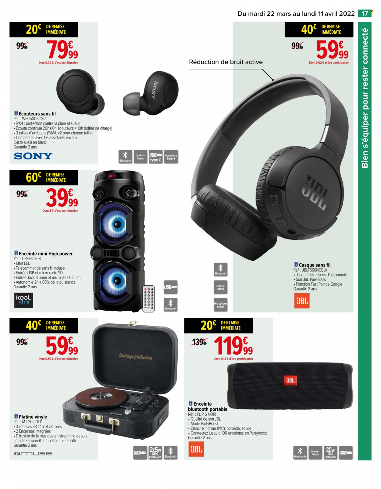 Catalogue Carrefour Hypermarchés - 22/03/2022 - 11/04/2022. Page 17
