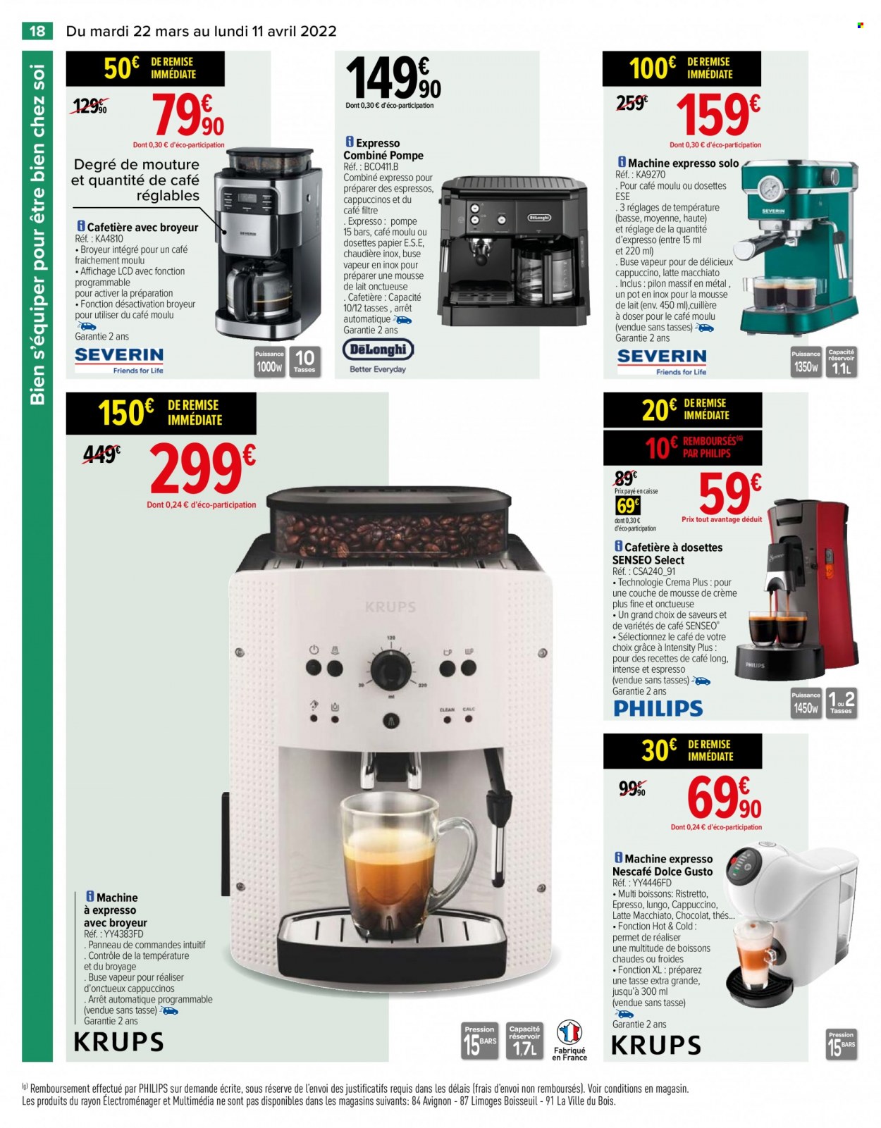 Catalogue Carrefour Hypermarchés - 22/03/2022 - 11/04/2022. Page 18