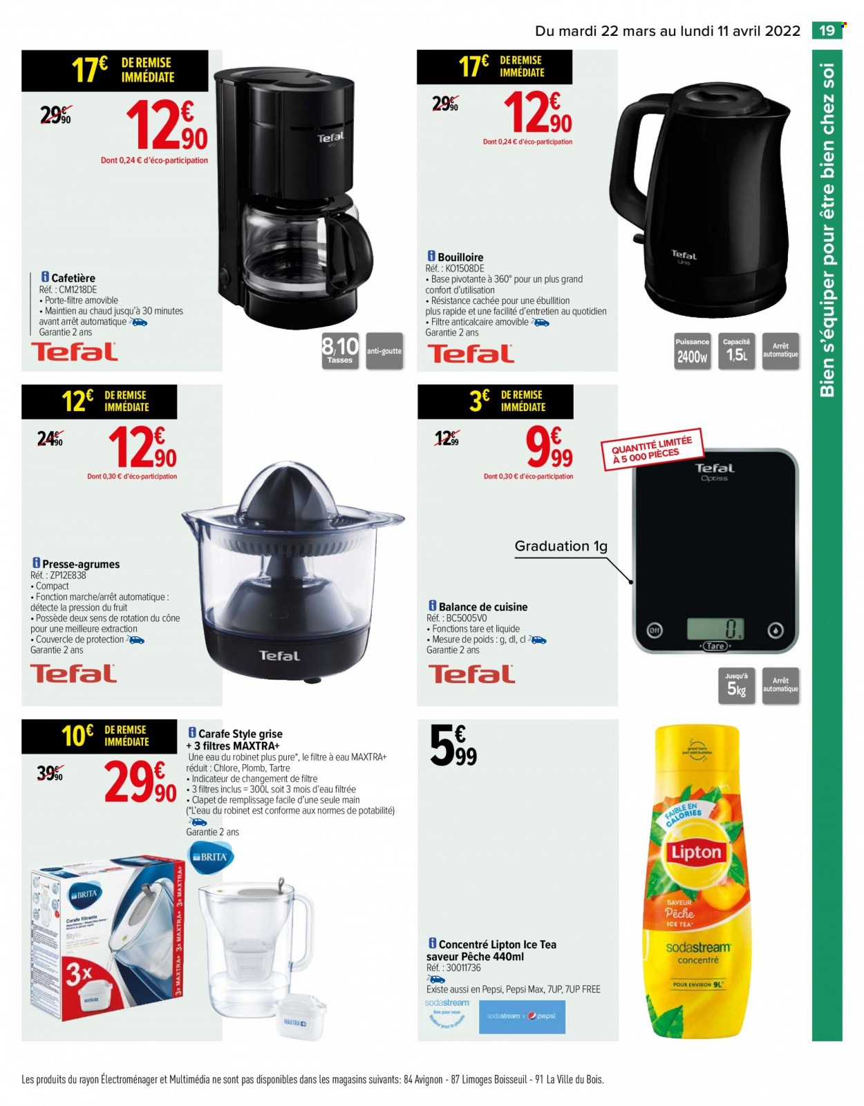 Catalogue Carrefour Hypermarchés - 22/03/2022 - 11/04/2022. Page 19