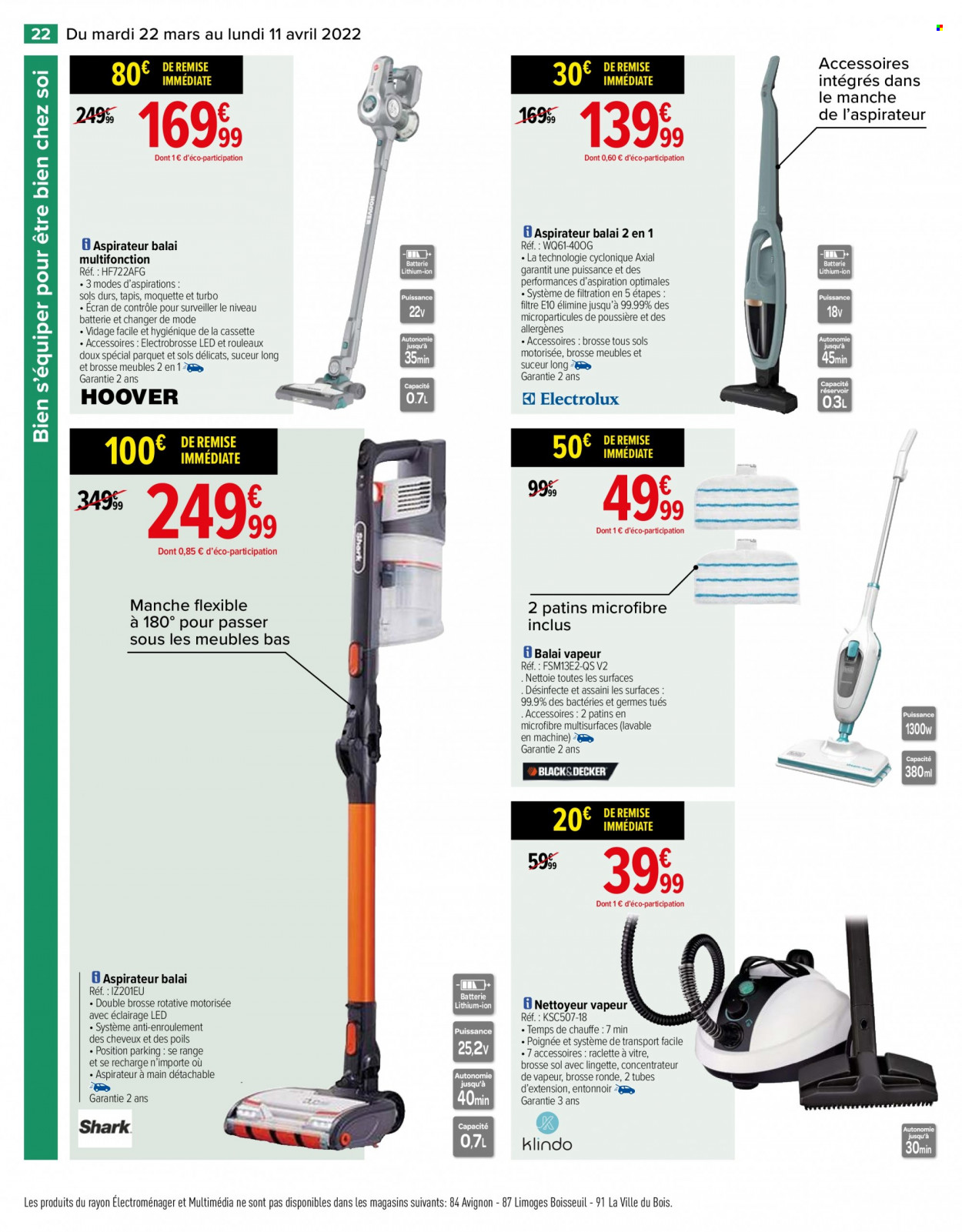 Catalogue Carrefour Hypermarchés - 22/03/2022 - 11/04/2022. Page 22