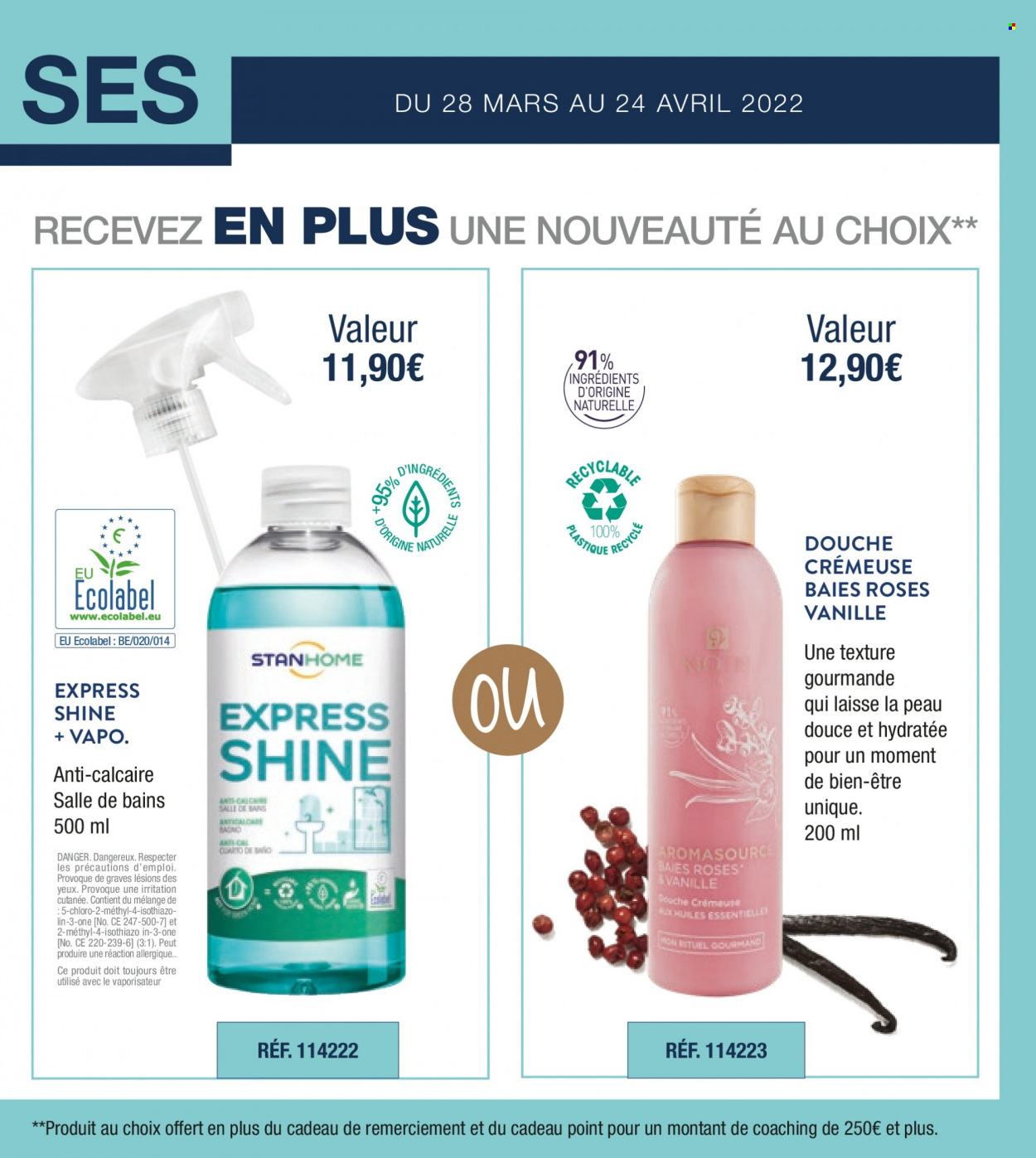 Catalogue Stanhome - 28/03/2022 - 24/04/2022. Page 55