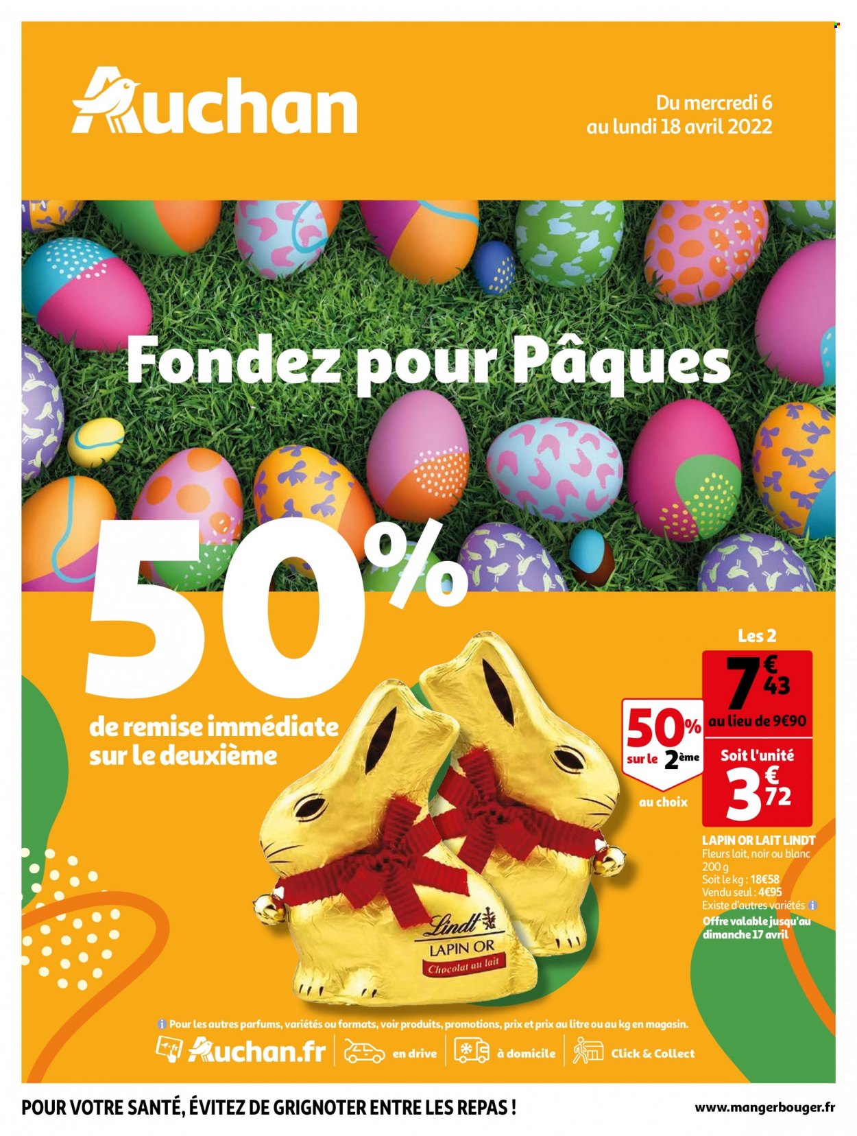 Catalogue Auchan - 06/04/2022 - 18/04/2022. Page 1